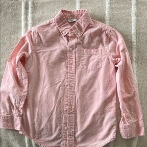 Janie and Jack Pale Pink Button-Down Shirt 6T